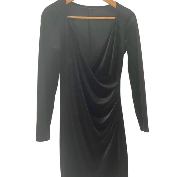 Ruched Velvet Dress - Picture 1 of 5